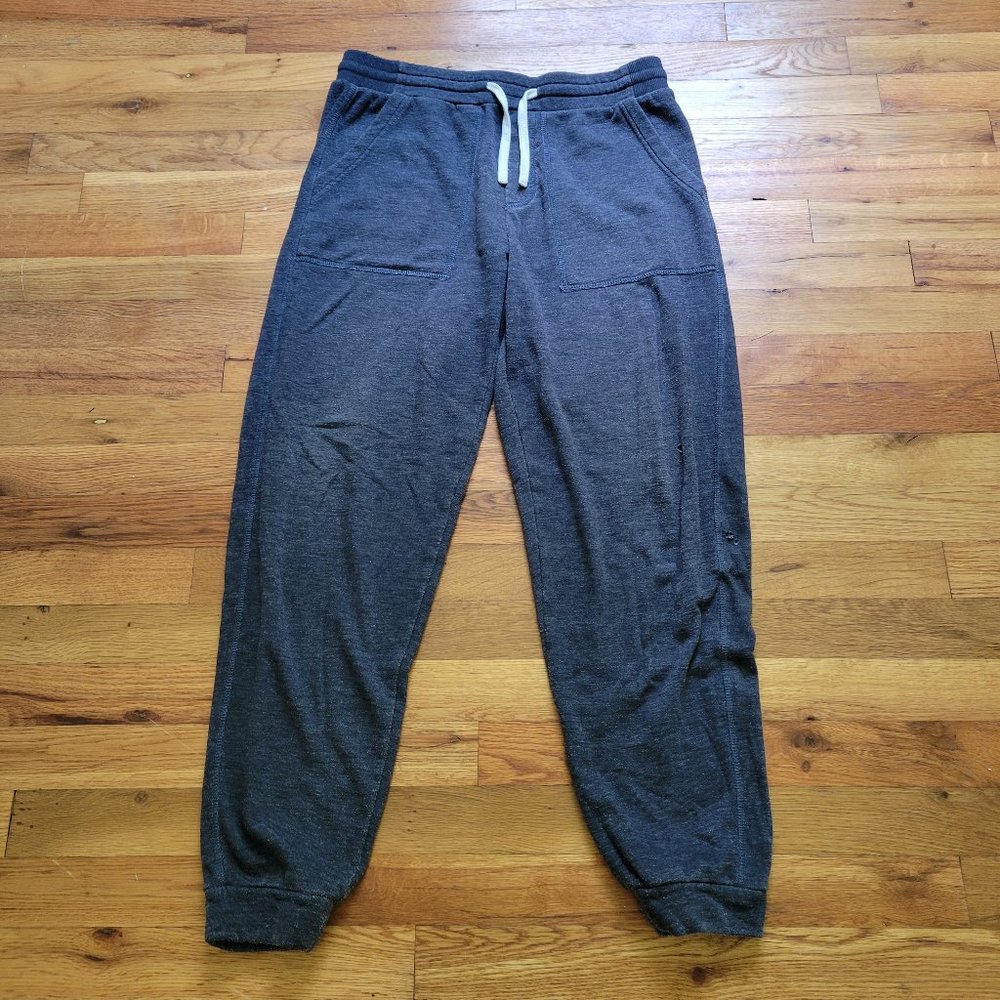 Marine Layer Men's Fleece Sweatpants Navy, Size Medium